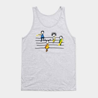 Sax Quartet Tank Top